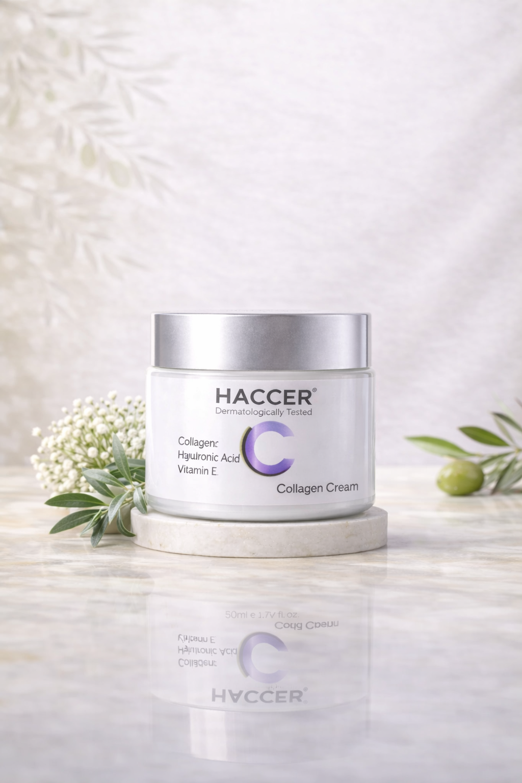 Haccer Collagen Duo Set – Serum 30ml & Cream 50ml