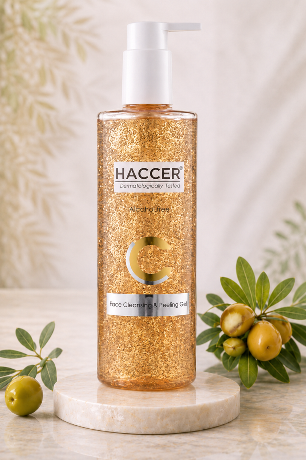 Haccer Face Cleansing & Peeling Gel – 300ml