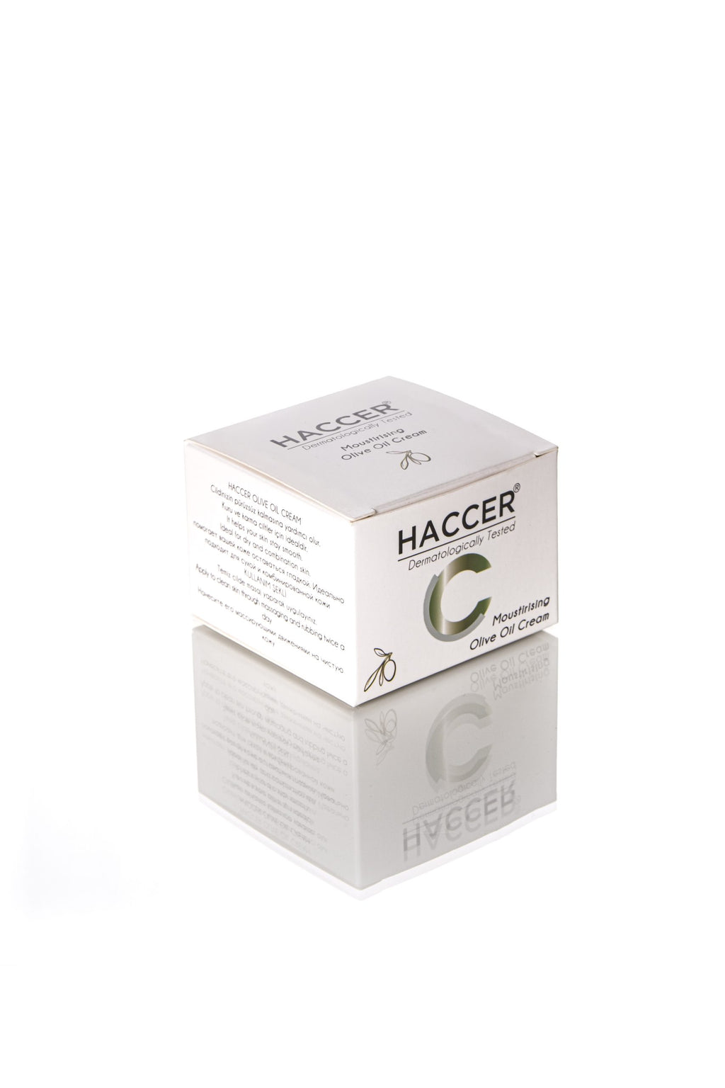 Haccer Natural Olive Oil Moisturising Cream – 50ml