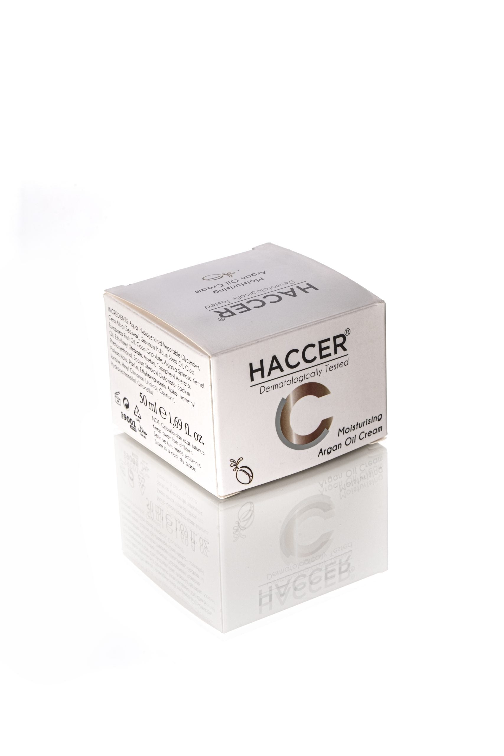 Haccer Natural Argan Oil Moisturising Cream – 50ml