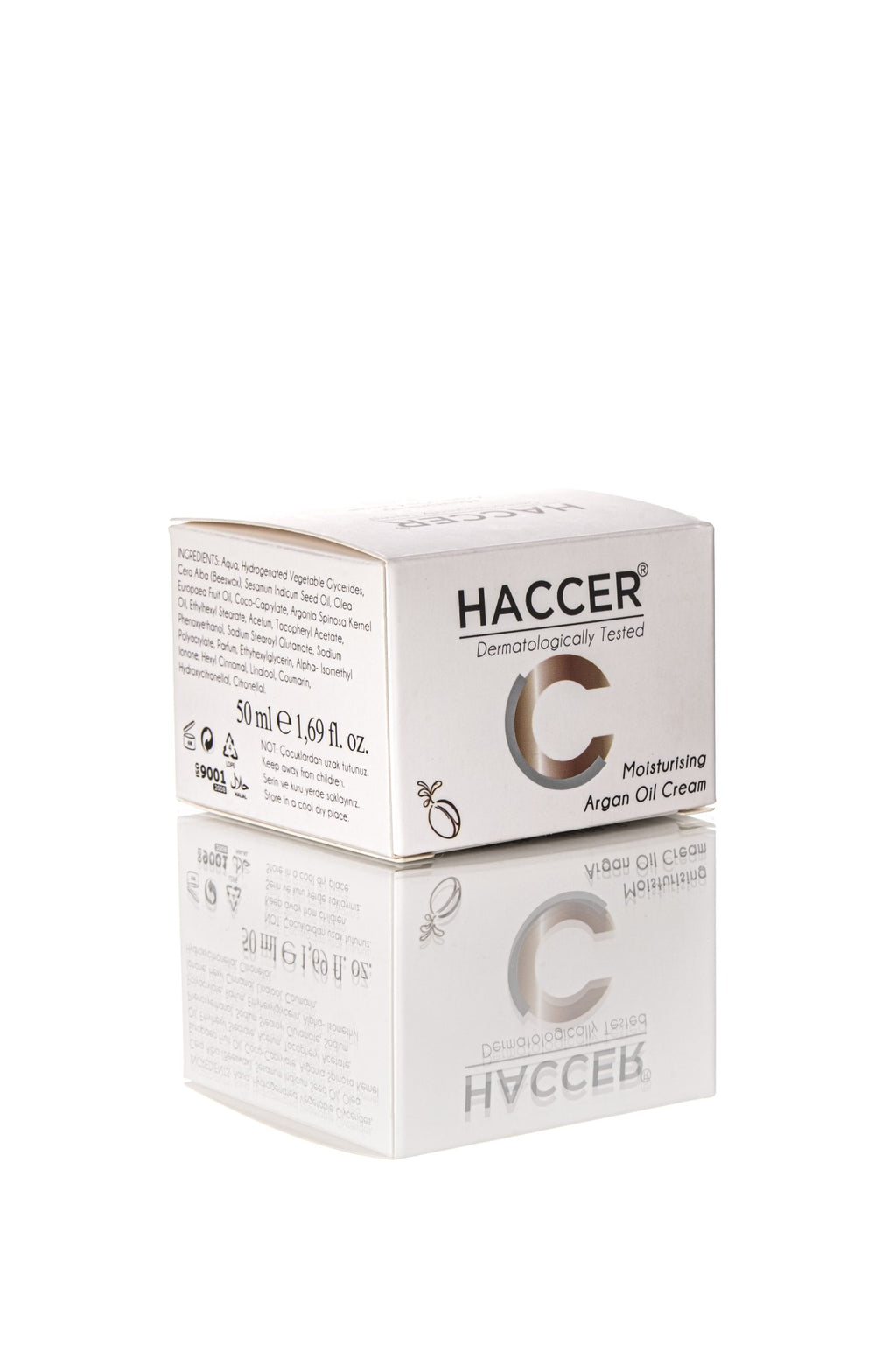 Haccer Natural Argan Oil Moisturising Cream – 50ml