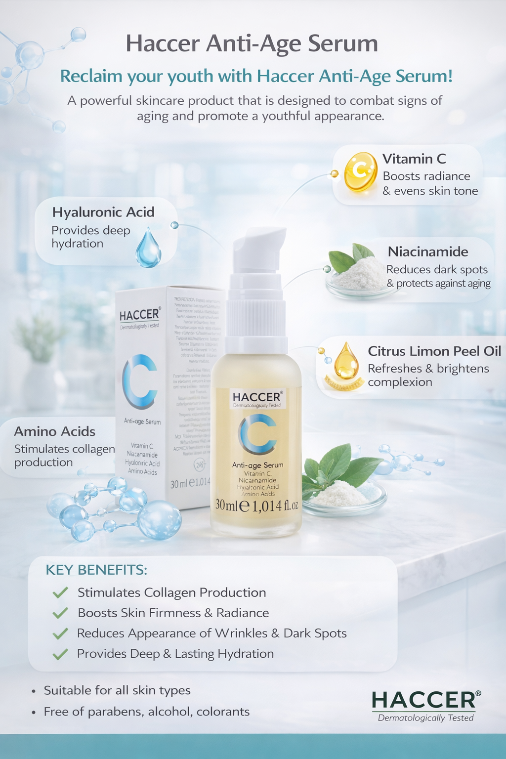 Haccer Anti-Age Serum – 30ml