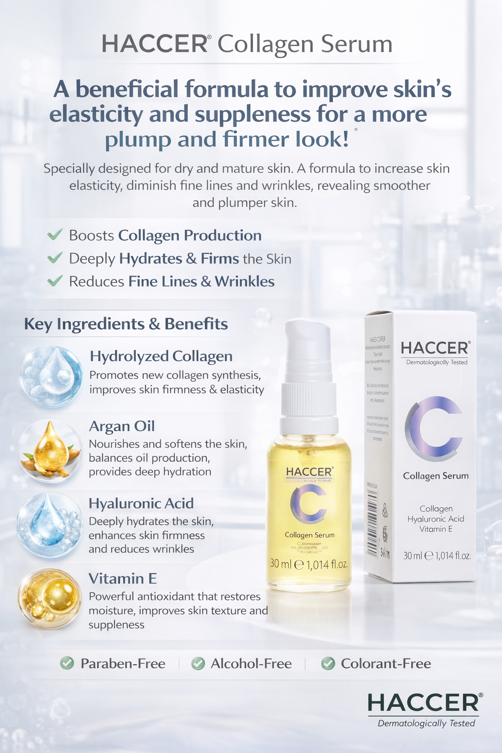Haccer Collagen Serum – 30ml