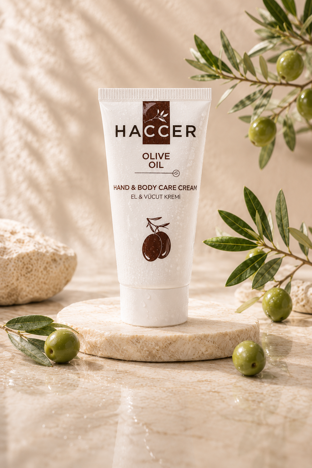 Haccer Olive Oil Hand & Body Care Cream – 150ml