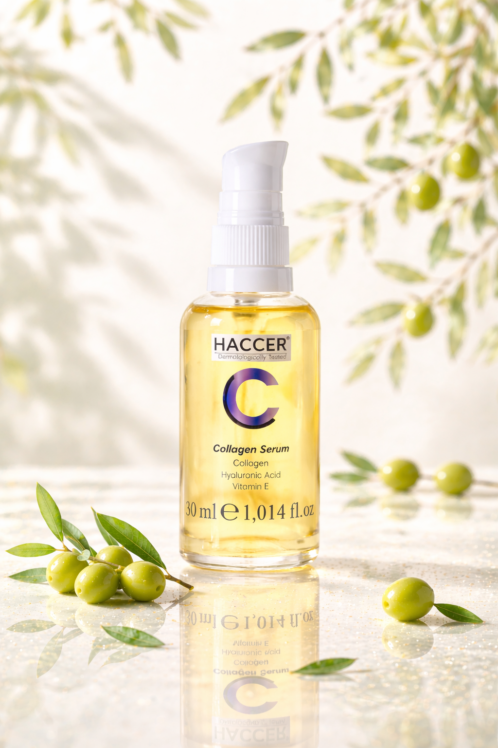Haccer Collagen Duo Set – Serum 30ml & Cream 50ml